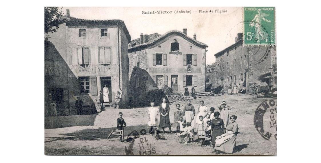 lace de l'église Commune : Saint-Victor 1913